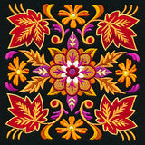 Kaleidoscope of Leaves Square