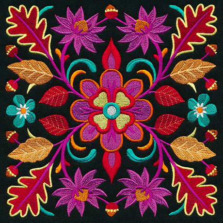 Flourish of Fall Square