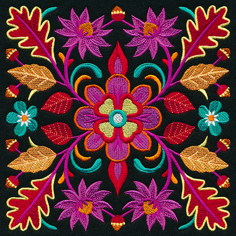 Flourish of Fall Square