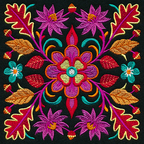 Flourish of Fall Square