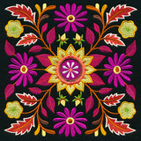 Burst of Autumn Blooms Square