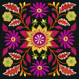 Burst of Autumn Blooms Square