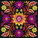 Burst of Autumn Blooms Square