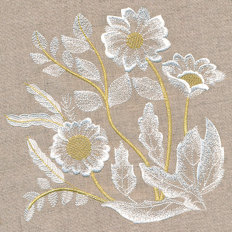 Elegance in Bloom Floral Square 3