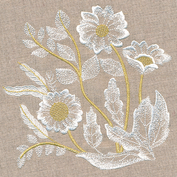 Elegance in Bloom Floral Square 3