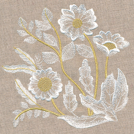 Elegance in Bloom Floral Square 3