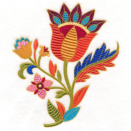 Textured Traditions Jacobean Bouquet