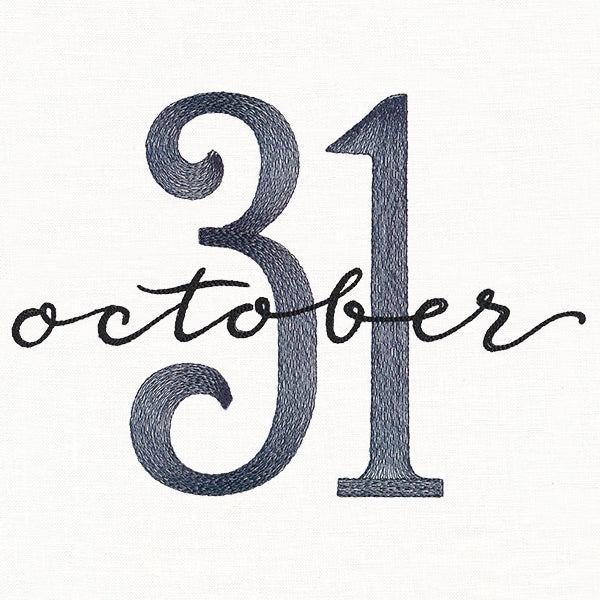 Spooky Sign - October 31