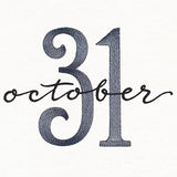 Spooky Sign - October 31