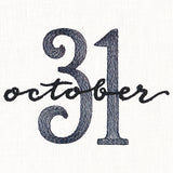 Spooky Sign - October 31