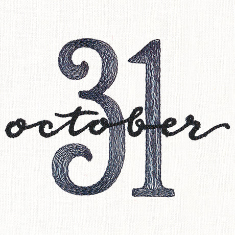 Spooky Sign - October 31