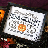 Spooky Sign - Sleepy Hollow B&B