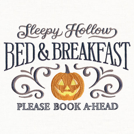Spooky Sign - Sleepy Hollow B&B
