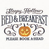 Spooky Sign - Sleepy Hollow B&B
