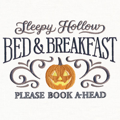 Spooky Sign - Sleepy Hollow B&B