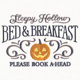 Spooky Sign - Sleepy Hollow B&B