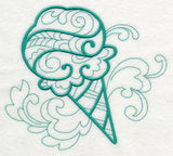 Doodle Ice Cream Cone