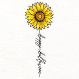 Happy Halloween Bloom Sunflower