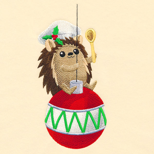 Christmas Chef Hedgehog