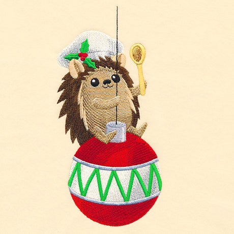 Christmas Chef Hedgehog