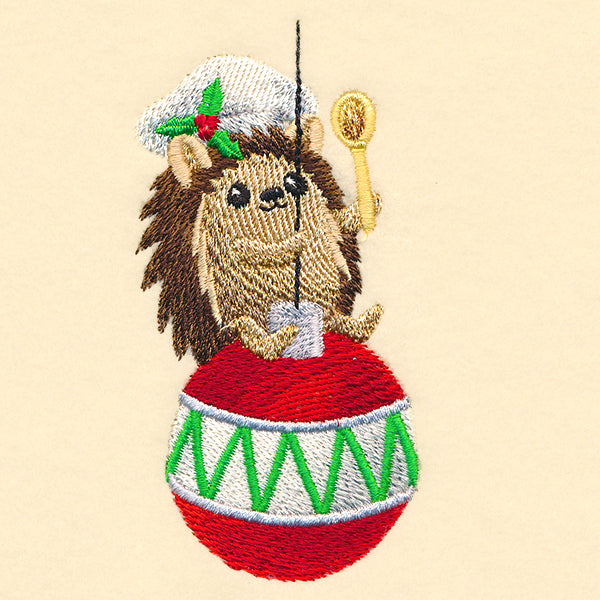 Christmas Chef Hedgehog