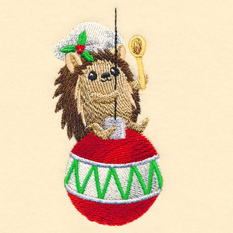 Christmas Chef Hedgehog