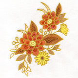 Bouquet of Shimmering Fall Blooms