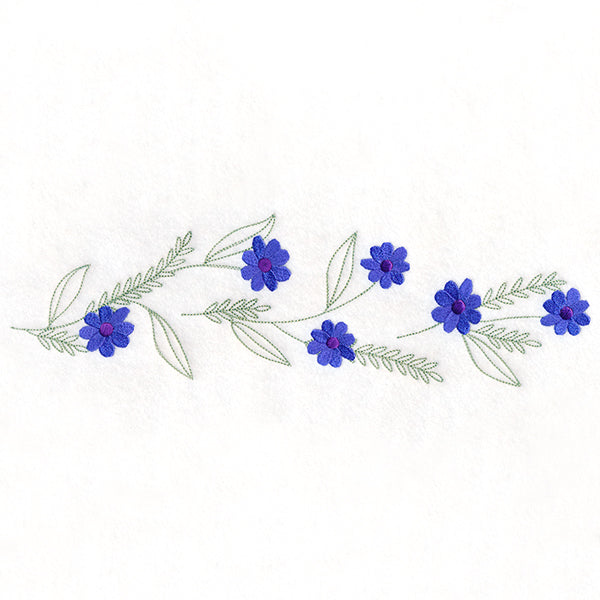 Sweet Delicate Flowers Border