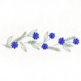 Sweet Delicate Flowers Border