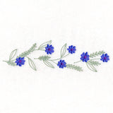 Sweet Delicate Flowers Border