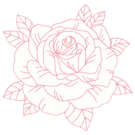 Flourishing Beauty Rose (Vintage)