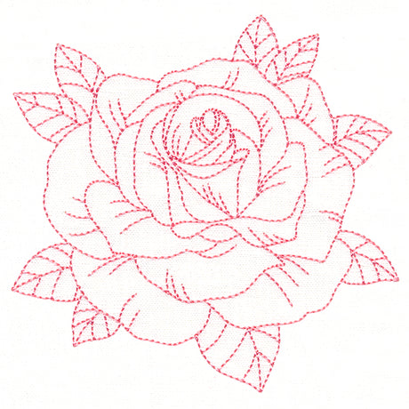 Flourishing Beauty Rose (Vintage)