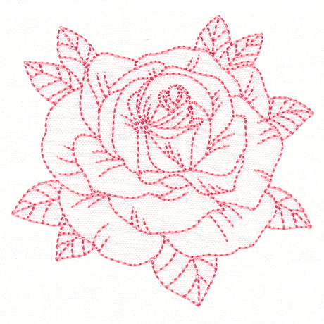 Flourishing Beauty Rose (Vintage)