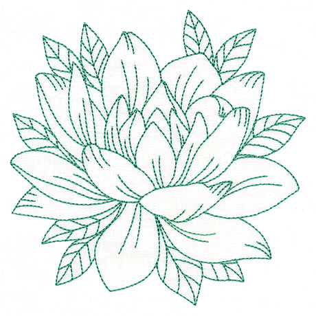 Flourishing Beauty Lotus (Vintage)