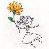 Autumn Breeze Beauty with Flower