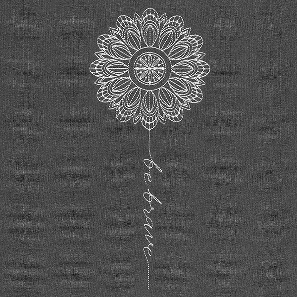Be Brave Mandala Bloom