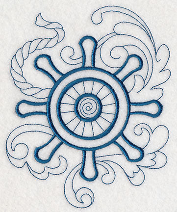 Doodle Ship's Wheel