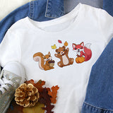 Joyful Autumn Animals Trio