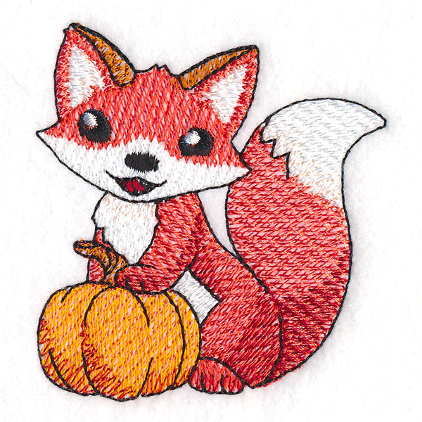 Fantastic Fox with Pumpkin