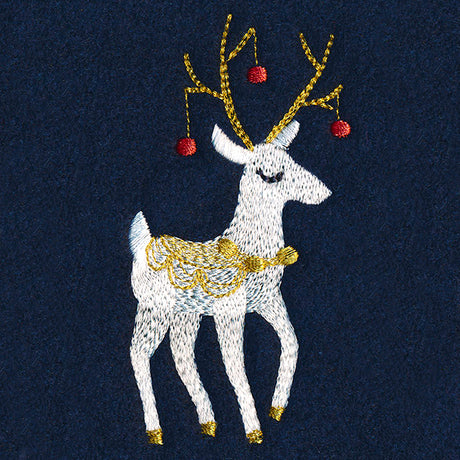 Prancing Retro Reindeer 3