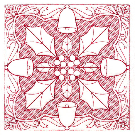 Christmas Traditions - Bell (Trapunto)