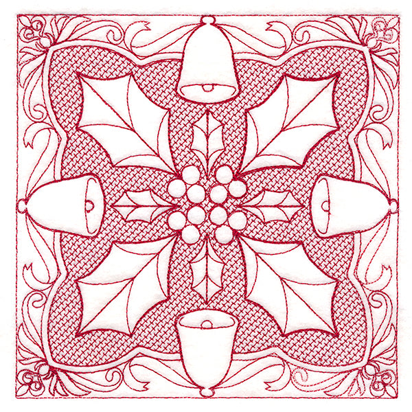 Christmas Traditions - Bell (Trapunto)