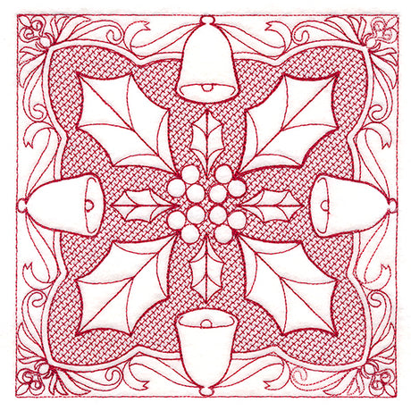 Christmas Traditions - Bell (Trapunto)