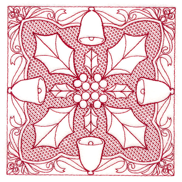 Christmas Traditions - Bell (Trapunto)