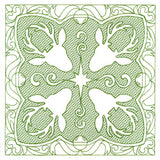 Christmas Traditions - Reindeer (Trapunto)