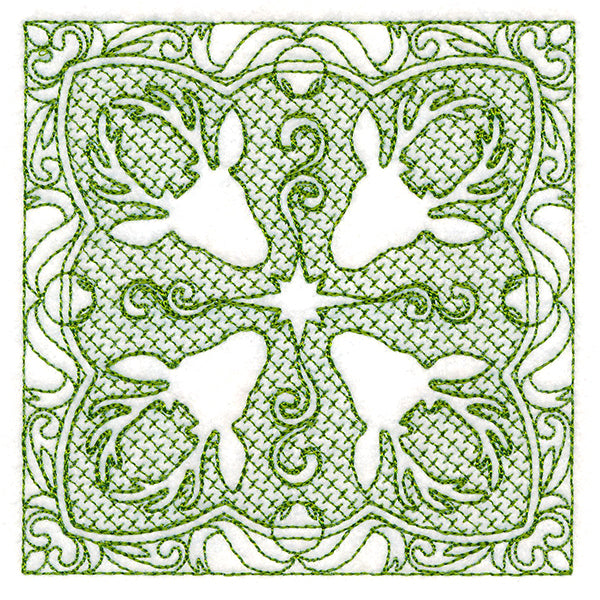 Christmas Traditions - Reindeer (Trapunto)