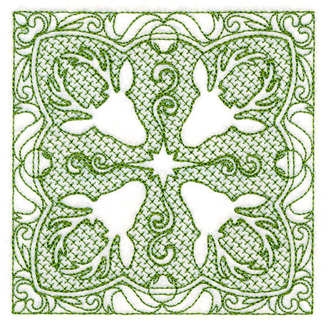 Christmas Traditions - Reindeer (Trapunto)