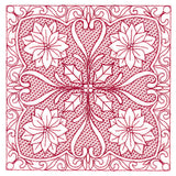 Christmas Traditions - Poinsettia (Trapunto)