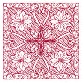 Christmas Traditions - Poinsettia (Trapunto)