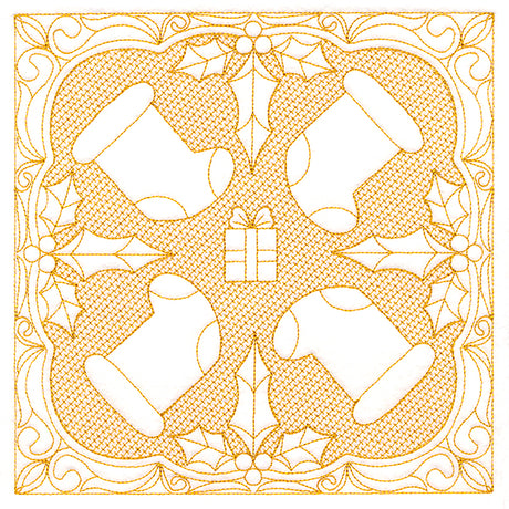 Christmas Traditions - Stocking (Trapunto)